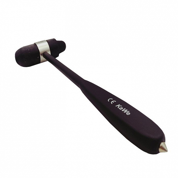 Неврологический молоточек Colorflex большой 110г, черный, KaWe