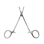 Зажим кровоостанавливающий "Москито", изогнутый для новорожденных, 127мм. Surgiwell