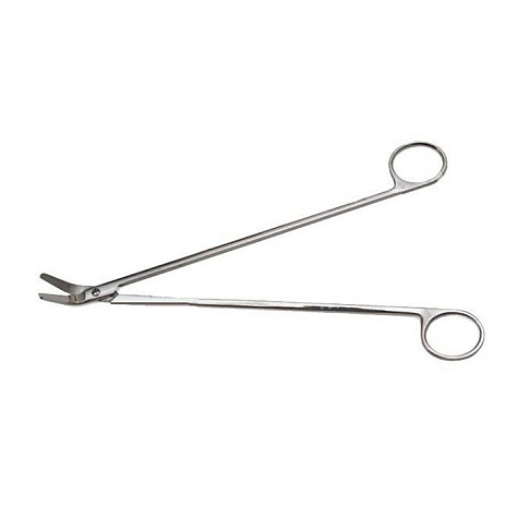 Ножницы сосудистые изогнутые под углом 60, 160 мм ПТО Медтехника