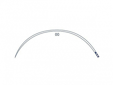 Игла хирургическая 00, серии PD-534 изогнутая 3/8 окружности Medicor