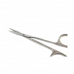 Ножницы глазные тупоконечные прямые, 113 мм