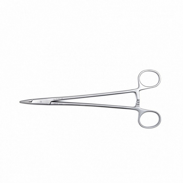 Иглодержатель MAYO-HEGAR, сосудистый, прямой, 200 мм (И-10-5кр), МИЗТ