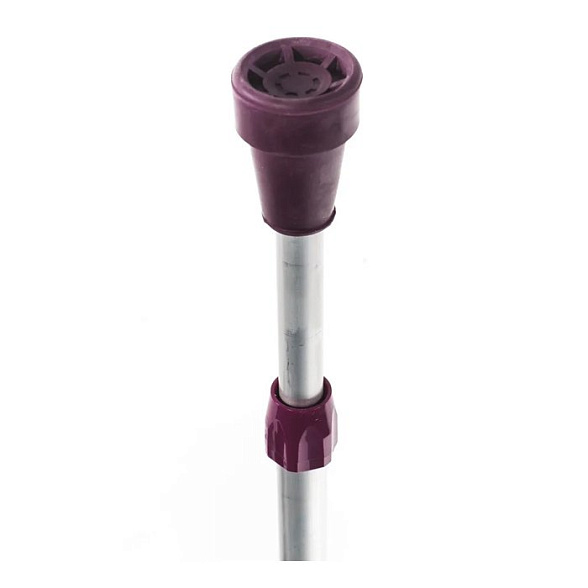 Костыль 222KL-Standart (Ergo-Softgrip) малиновый