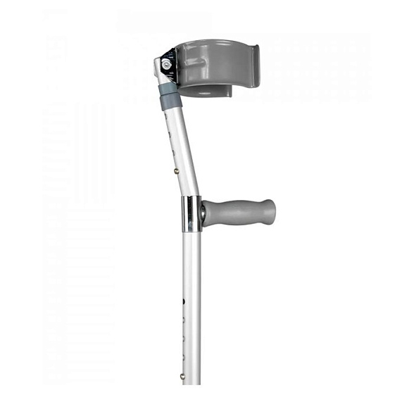 10076/U Костыль с опорой под локоть, большой с УПС (84-107 см)