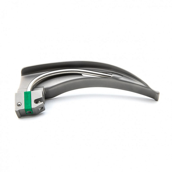 Клинок ларингоскопа Macintosh №3 F. O. со сменным световодом KaWe