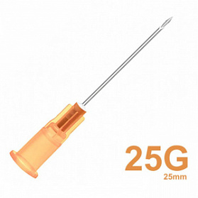 Иглы медицинские инъекционные 0,50x25 мм 25G RW, SFM, 100 шт