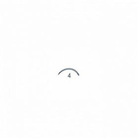 Игла хирургическая 4, серии KT-557 изогнутая 3/8 окружности Medicor