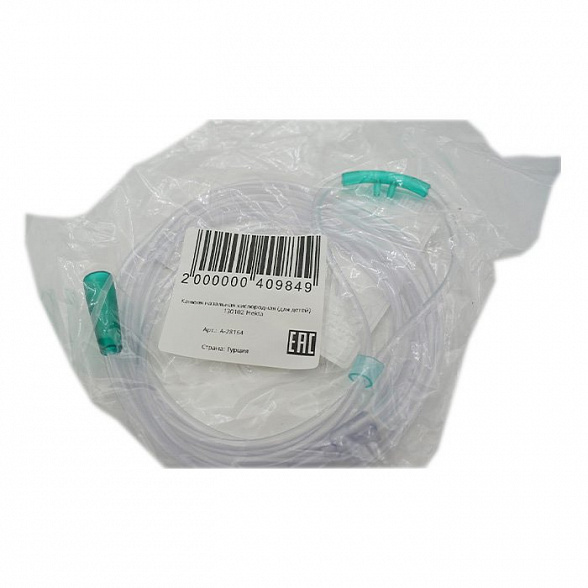 Канюля назальная кислородная (для детей) 130102 Inekta, 3 шт