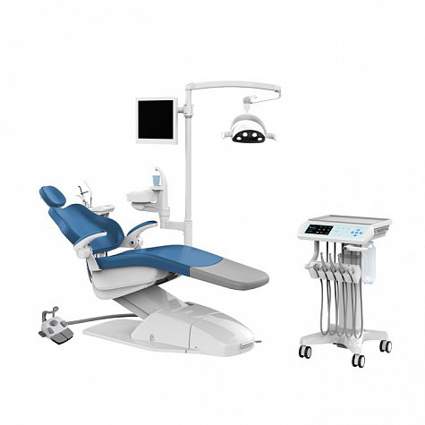 SILVERFOX 8000C-CMS0 – стоматологическая установка с подкатным блоком врача