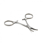 Зажим сосудистый изогнутый, 100 мм. Surgiwell