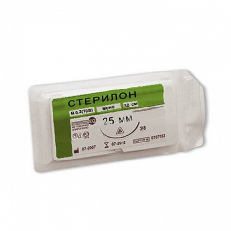 Шовный материал Стерилон М 3,5 (0) отрезки (150 см)