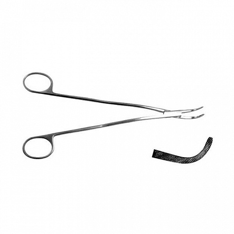 Диссектор с изогнутыми ручками №1, 210 мм