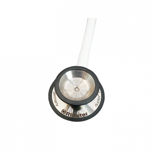 Duplex 2.0 стетоскоп, нержавеющая сталь белый, Riester