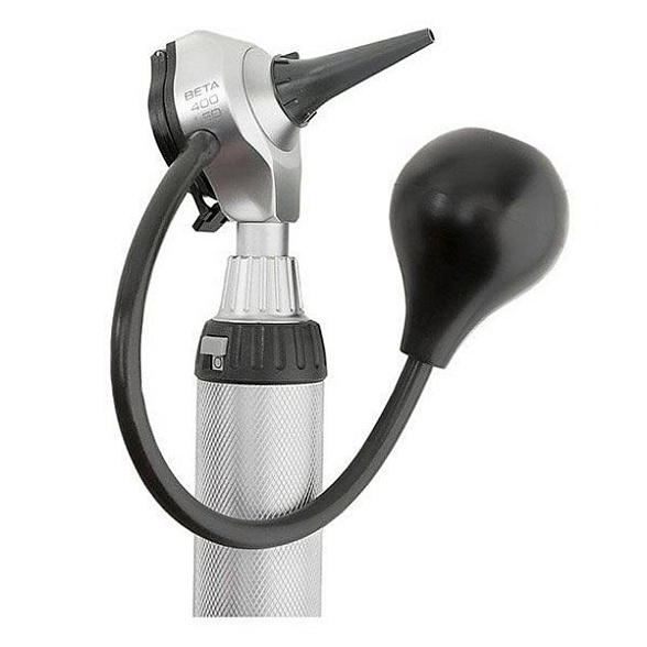 Отоскоп F.O. BETA 400 LED с рукояткой перезаряжаемой BETA 4 USB  Heine