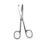 Ножницы тупоконечные вертикально-изогнутые, 140 мм, Surgiwell