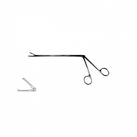 Щипцы влагалищные для инородных тел детские №1