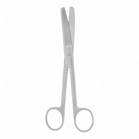 Ножницы COOPER, тупоконечные вертикально-изогнутые, 170 мм (Н-4р), МИЗТ