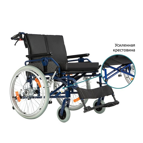 Инвалидная кресло-коляска механическая Ortonica Trend 500 (ширина 66-71 см)