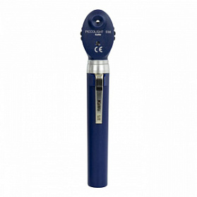 Офтальмоскоп карманный PICCOLIGHT E 56 (с ЛЭД лампой 2,5В) sky (темно-синий), сумочка в комплекте, KaWe