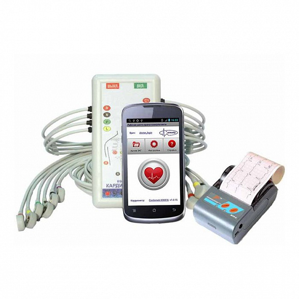Портативный электрокардиограф Кардиометр-МТ