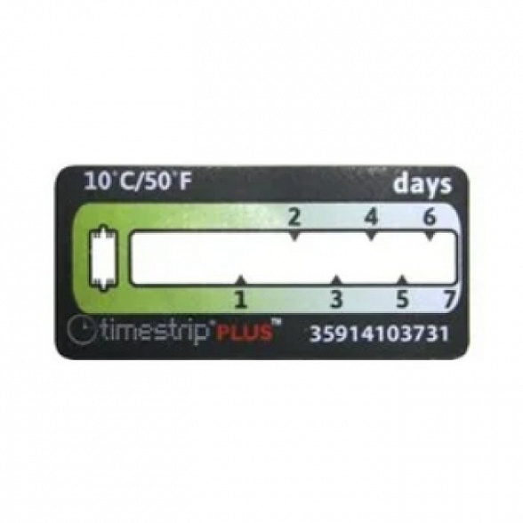 Термохимический индикатор Таймстрип Плюс (48 часов / 8°C, 10°C)