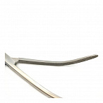 Зажим кровоостанавливающий зубчатый изогнутый N 3 270мм