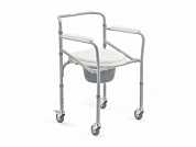 Кресло-коляска для инвалидов FS696 с санитарным оснащением