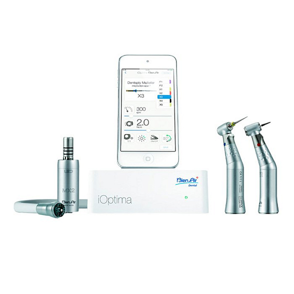 iOptima - прибор управления с функцией эндодонтии для микромоторов без угольных щеток с подсветкой, Bien-Air