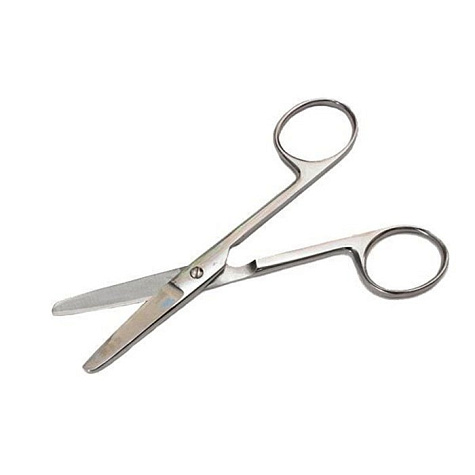 Ножницы медицинские твердосплавные, тупоконечные прямые, 140 мм Sammar