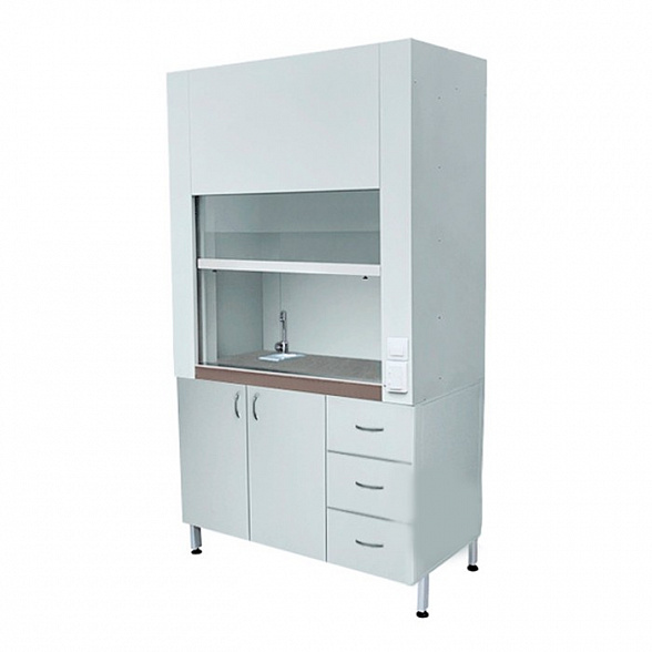 Шкаф вытяжной ВМ-118 металлический Люкс