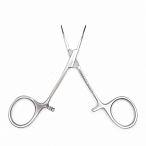 Зажим кровоостанавливающий зубчатый изогнутый 10 см Mikro-Mosquito Surgicon