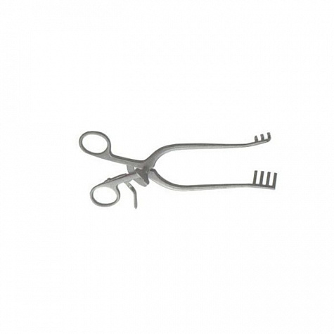 Ранорасширитель 3-х зубый с подвижным центральным зеркалом