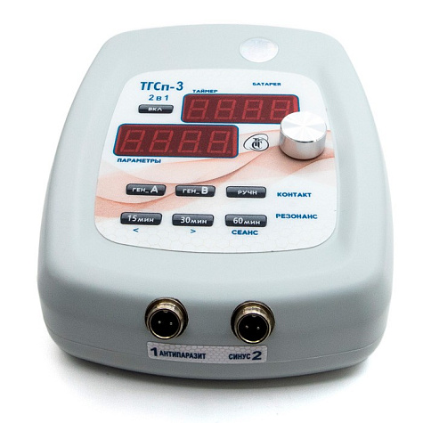 Автономный антипаразитарный аппарат ТГСп3+генератор синуса (без катушек)