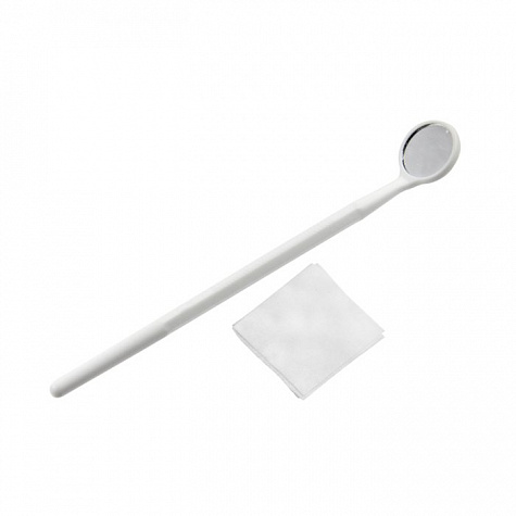 Набор стоматологический "ЕваДент" (зеркало стоматологическое, салфетка), 70 компл