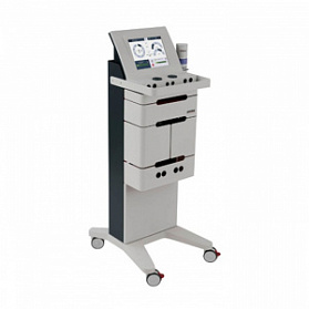 Аппарат для комбинированной терапии Gymna Combi 400V (ViP исполнение) с вакуумным модулем vaco 400 на мобильной тележке-подставке