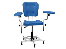 Кресло донорское MedMebel №25 с двумя подлокотниками, газлифт, Россия