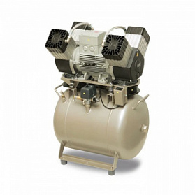 EKOM DK50 4VR/50S/M - безмасляный компрессор для 4-x стоматологических установок