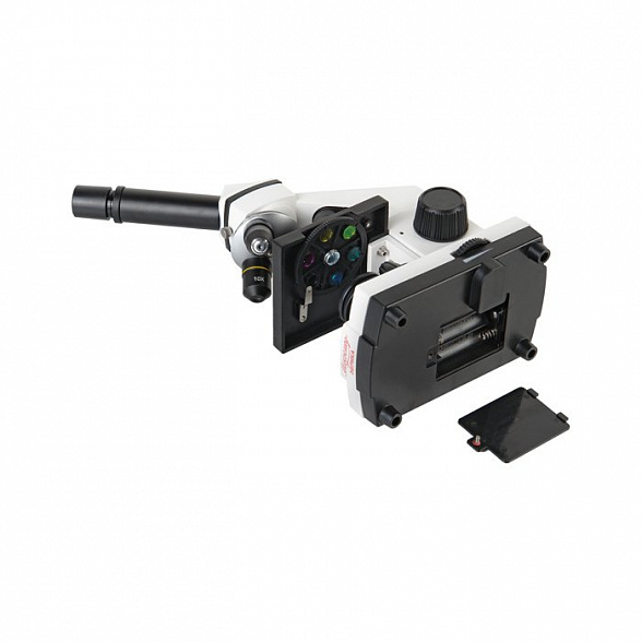 Микроскоп учебный Эврика 40х-1280х с видеоокуляром в кейсе