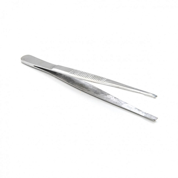 Пинцет глазной эпиляционный, тонкий, 105 мм. Surgiwell