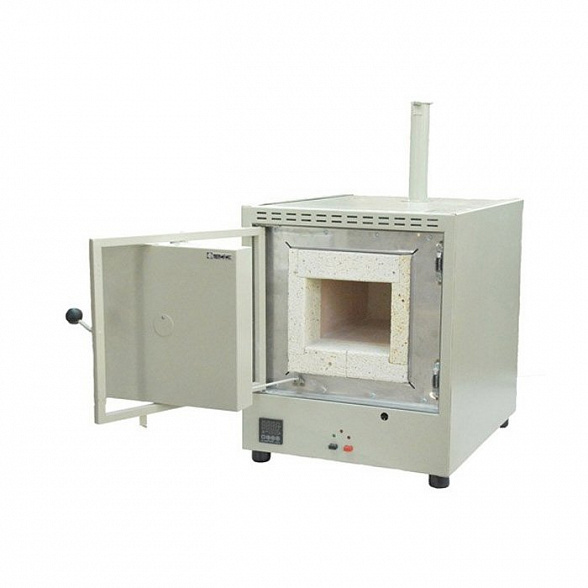 Муфельная печь СНОЛ-1,6.2,5.1/10-И4М (1000 °C, 4 л, цифр, кермический муфель, вытяжка), ТермИКС