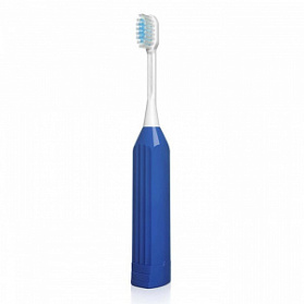 Ионная звуковая электрическая зубная щетка с щетинками одинаковой длины Hapica Minus-ion DB-3XB, синяя