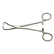 Зажим с кремальерой для операционного белья 150 мм ПТО Медтехника