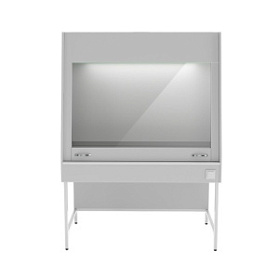 Вытяжной шкаф без тумбы и со столешницей из ЛДСП Теолаб НВ-1500 ШВ-М