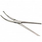 Зажим с кремальерой д/прикрепл. белья к брюшине, 160 мм, детский