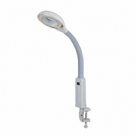 Лампа-лупа на струбцине со светодиодной подсветкой L-131L Gezatone Лампа-лупа на струбцине со светодиодной подсветкой L-131L Gezatone
