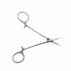 Зажим кровоостанавливающий "Москито", изогнутый для новорожденных, 127мм. Surgiwell