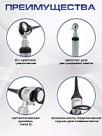 KaWe Eurolight VET C30 2,5B Отоскоп лампочный