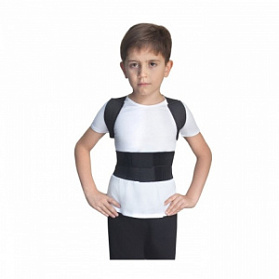 Корректор осанки модель 0502 размер 2 (черный)