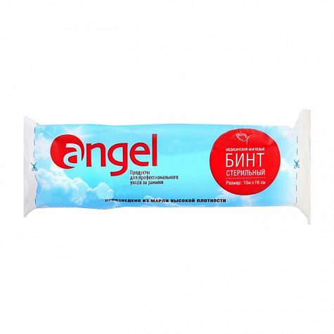 522585 Бинт марлевый медицинский стерильный 10 * 16 Angel