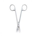 Ножницы хирургические вертикально-изогнутые, 150 мм (Н-58р), МИЗТ